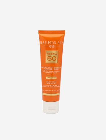 Hampton Sun Age Defying SPF50 Mineral Cream for Face 1.7oz