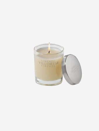 Lorenzo Villoresi Diamante Candle In Glass