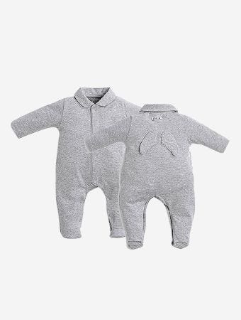 First Grey Rompersuit