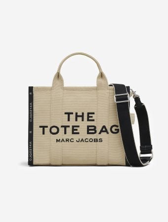 Marc Jacobs New Black Multi Jacquard Small Traveler Tote The Tote Bag