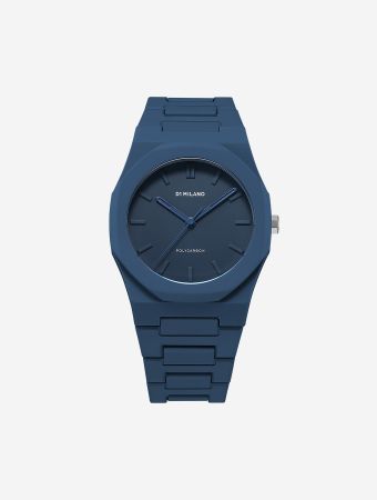 D1 Milano Navy Blue Polycarbon Gents Watch