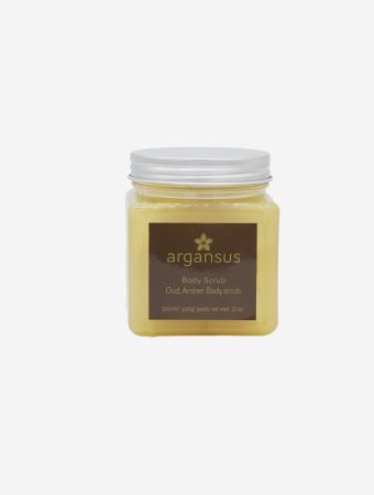 Argansus Oud Amber Body Scrub