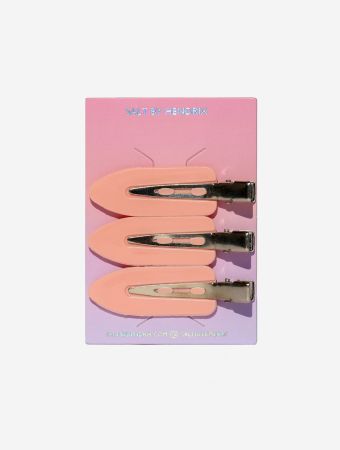 Salt By Hendrix Creasless Hair Clip 3 Pieces - Pink