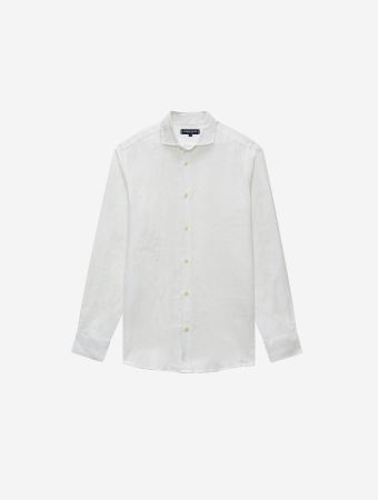 Frescobol Carioca White Antonio Long Sleeves Shirt