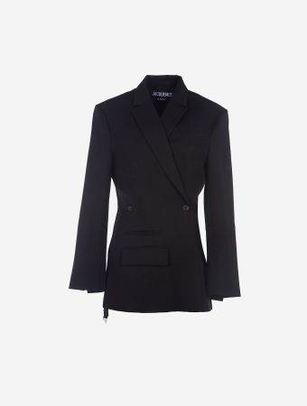 Jacquemus Black-La Veste Tibau Blazer