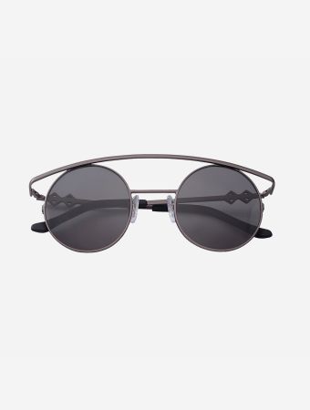Karen Wazen Lens Nylon Black Matte Grey Sunglasses