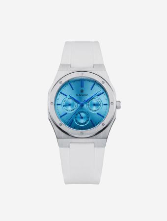 La Montre Tiffany Strap White Rubber Ladies Watch