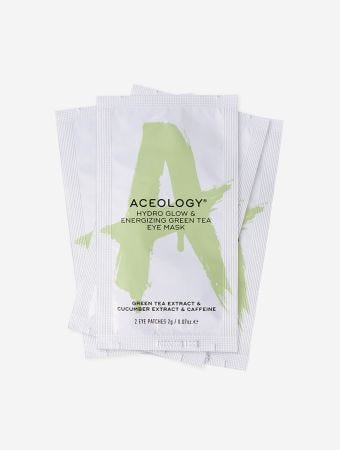 Aceology Hydro Glow And Energizing Green Tea Eye Mask 4 Pack