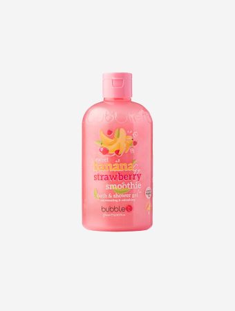 Bubble T Banana & Strawberry Smoothie Bath & Shower Gel