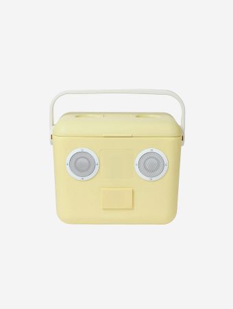 Sunnylife Utopia Pale Banana Beach Cooler Box Sounds