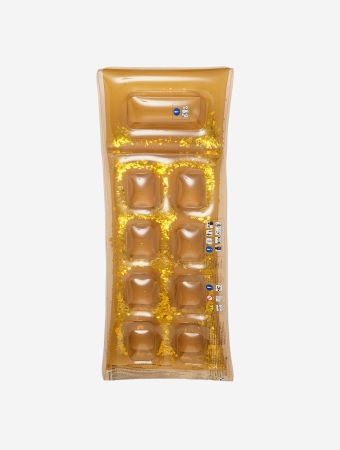 Sunnylife Disco Gold Pvc Retro Lie-On