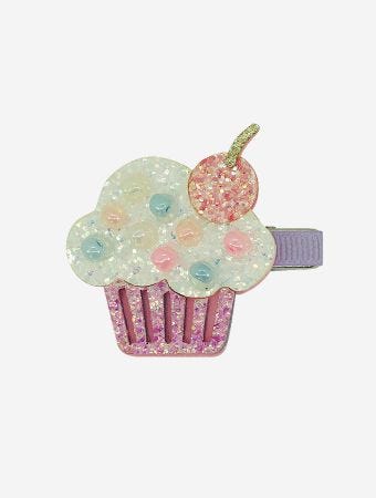 Milk X Soda Multicolor Cupcake Hair Clip