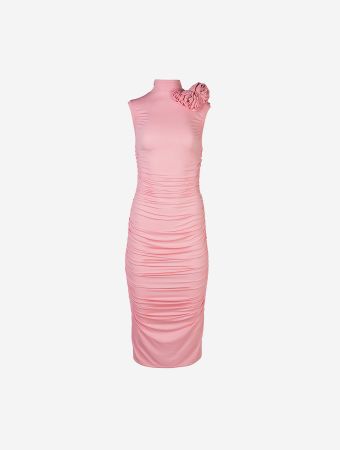 Magda Butrym Pink Midi Dress 02