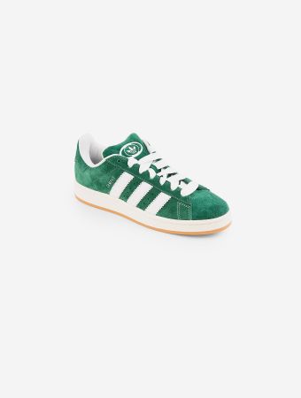 Adidas Dark Green And Off White Low Cut Shoes
