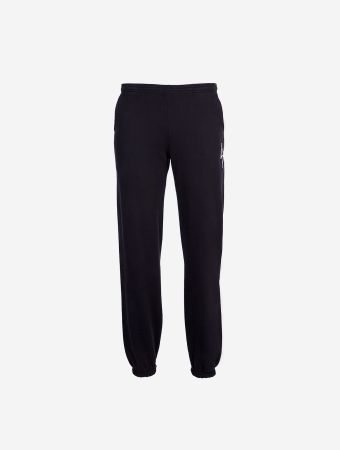 Local Authority Black La Bones Fleece Pants