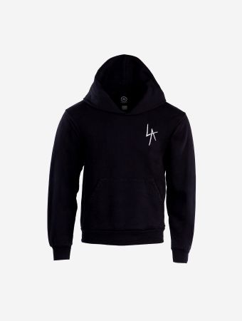 Local Authority Black La Slash Hooded Fleece