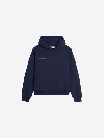Pangaia Navy Blue 365 Midweight Hoodie