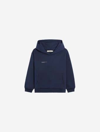 Pangaia Navy Blue 365 Midweight Hoodie