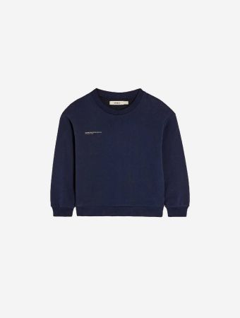 Pangaia Navy Blue 365 Midweight Sweatshirt
