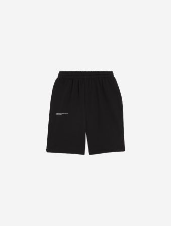 Pangaia Black 365 Midweight Shorts