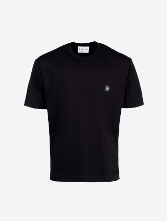 Solid Homme Black Back Logo T Shirt