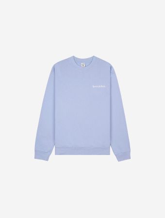 Sporty & Rich Periwinkle Health Is Wealth Crewneck