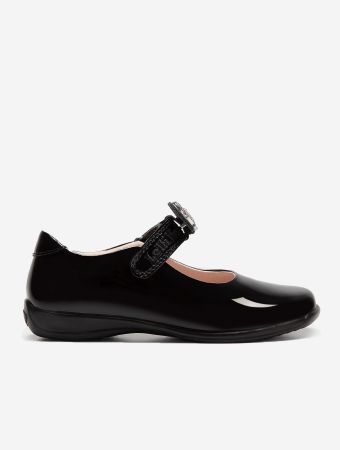 Lelli Kelly Marbella 2 School Dolly Black Patent Pump