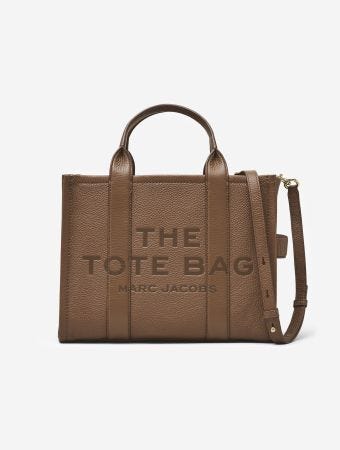 Marc Jacobs Camel The Medium Tote Leather Bag