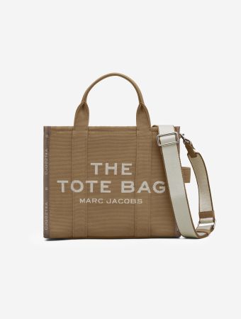 Marc Jacobs Camel The Medium Tote Jacquard Bag