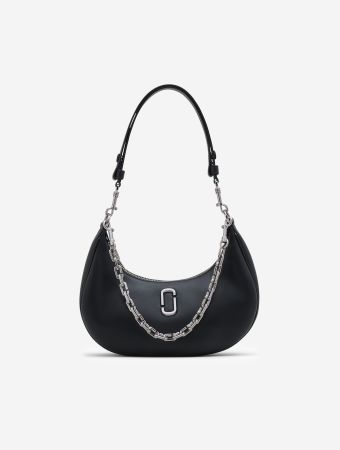 Marc Jacobs Black The Curve Leather J Marc Shoulder Bag