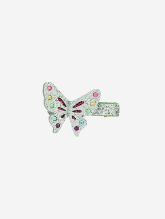 Milk X Soda Silver Aponi Butterfly Hair Clip