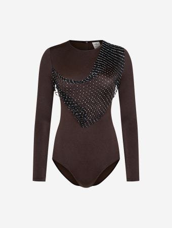 Turana Atash London Brown Amara Resortwear Dress