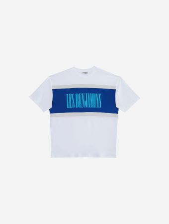 Les Benjamins White Superoversized Tee Shirt