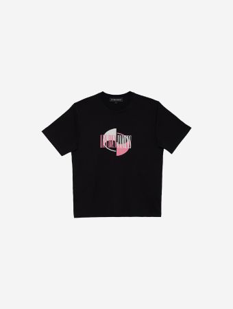 Les Benjamins Black Relaxed Tee Shirt