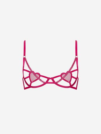 Bluebella Fuchsia Pink Cristabel Wired Bra