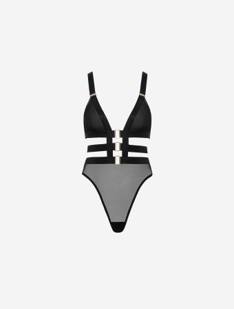 Bluebella Black Trinity Soft Bodysuit