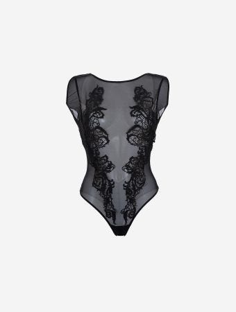 Bluebella Black Etienne Soft Bodysuit
