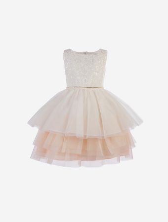Sweet Kids Ivory Multi Dress