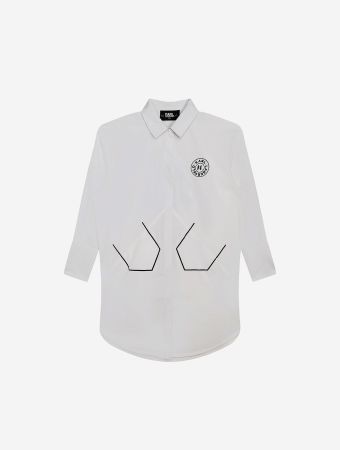 Karl Lagerfeld Kids White Dress