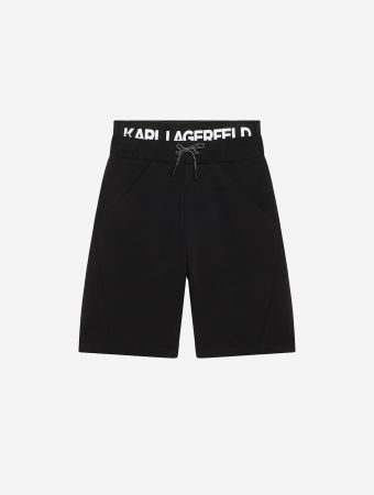 Karl Lagerfeld Kids Black Shorts