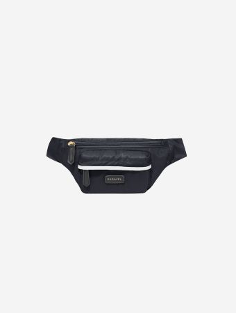 Paravel Derby Black Fold Up Belt Bag