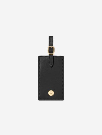 Paravel Derby Black Luggage Tag