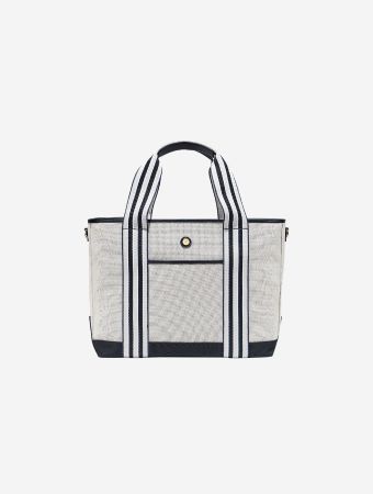 Paravel Domino Black Medium Cabana Tote