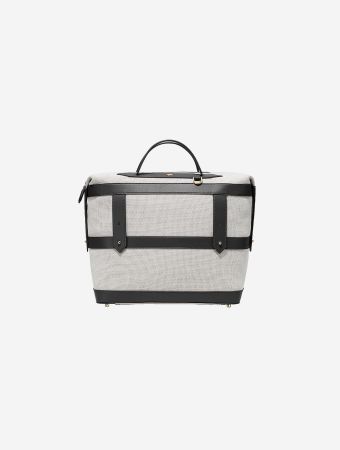 Paravel Domino Black Weekender (Embroidery)