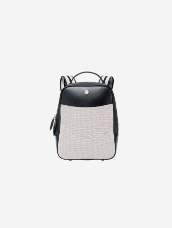 Paravel Domino Black Cabana Backpack