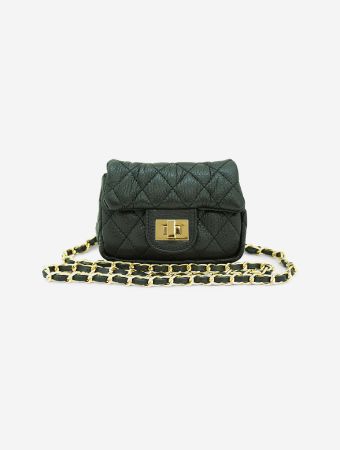 Milk X Soda Black Mini Belt Bag