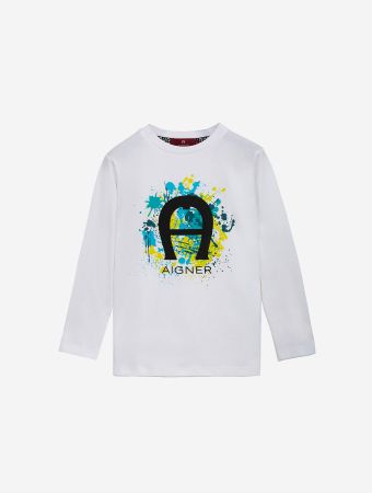 Aigner Kids White Shirt