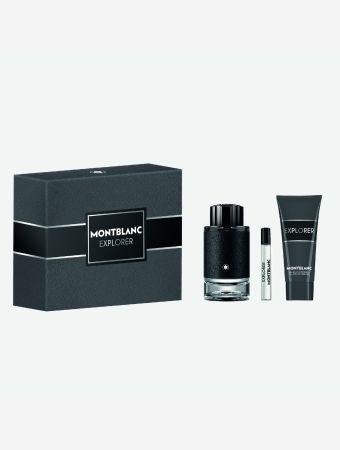 Mont Blanc Explorer Trip Eau De Parfum 100ml + 7.5ml + Shower Gel 100ml