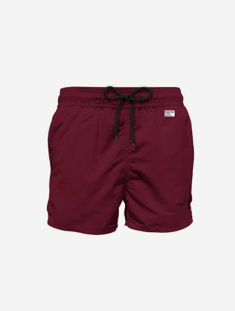 MC2 Saint Barth Lighting Pantone Bordeaux Ultralight Swim Shorts