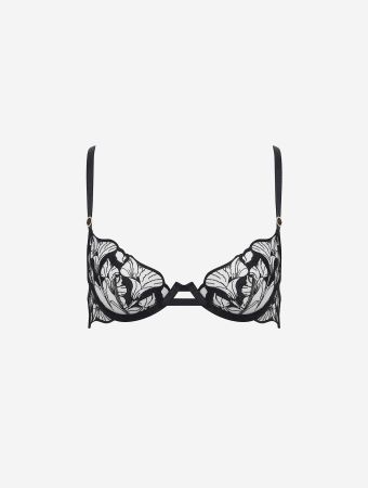 Bluebella Black Sheer Kalmia Wired Bra